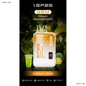 SP2S GEM 9000 Puffs拋棄式電子煙 一次性可充電電子煙 商品圖片 3