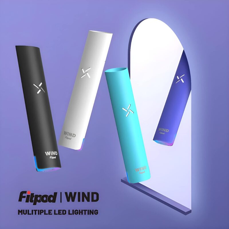 Fitpod Wind 氣流桿 一代發光主機 四檔調節 通配一代煙彈 2 Fitpod Wind 氣流桿