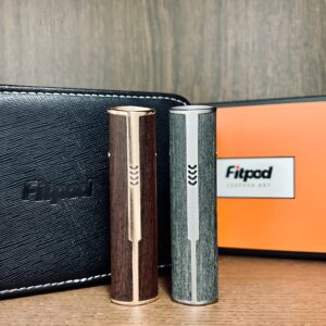 Fitpod皮革主機 愛馬仕真皮電子煙搭配 RELX 相容煙彈 2 Fitpod皮革主機