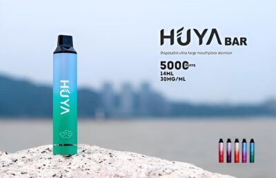 HUYA BAR 5000 Puffs 一次性電子煙 大容量拋棄式 多口味便攜式電子菸推薦 2 HUYA BAR 5000 Puffs