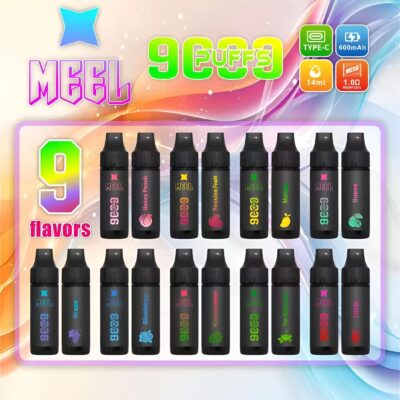MEEL 9000 Puffs 一次性電子煙 高性能長續航多口味拋棄式