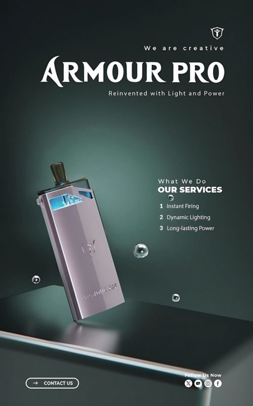 SAMURAI Armour Pro 將軍 PRO 發光註油主機 高性能可調瓦數電子煙設備推薦 1 SAMURAI Armour Pro 將軍 PRO 發光註油主機 高性能可調瓦數電子煙設備推薦 商品圖片 1