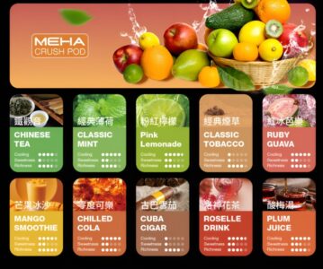 魅嗨五代電子煙彈 Meha霧化彈 2.5ml大容量 多口味選擇 高品質安全體驗 3 魅嗨五代電子煙彈 Meha霧化彈 2.5ml大容量