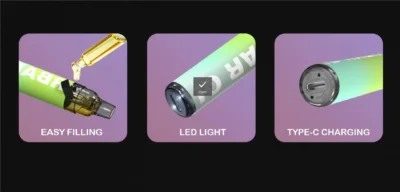 Fitpod RBAR Q1 一次性電子煙主機 便攜設計 多口味選擇 長效電池 3 Fitpod RBAR Q1 一次性注油主機