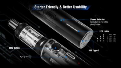 VAPTIO COSMO NEBULA 星雲主機套組 多功能調壓電子煙全系列兼容 MTL DTL 雙模式 商品圖片 2