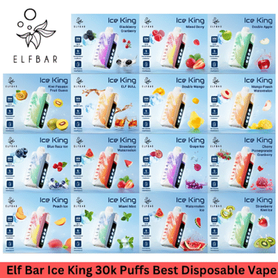 elfbar ice king 拋棄式可調冰電子煙