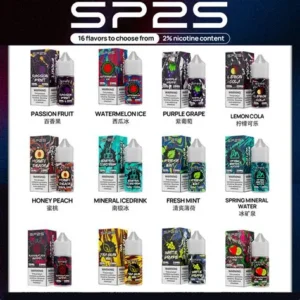 SP2S思博瑞進口煙油 30ML 20MG 高濃度尼古丁口感穩定註入式電子煙油 1 sp2